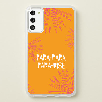 Paradise Lyrics Galaxy A41 Case