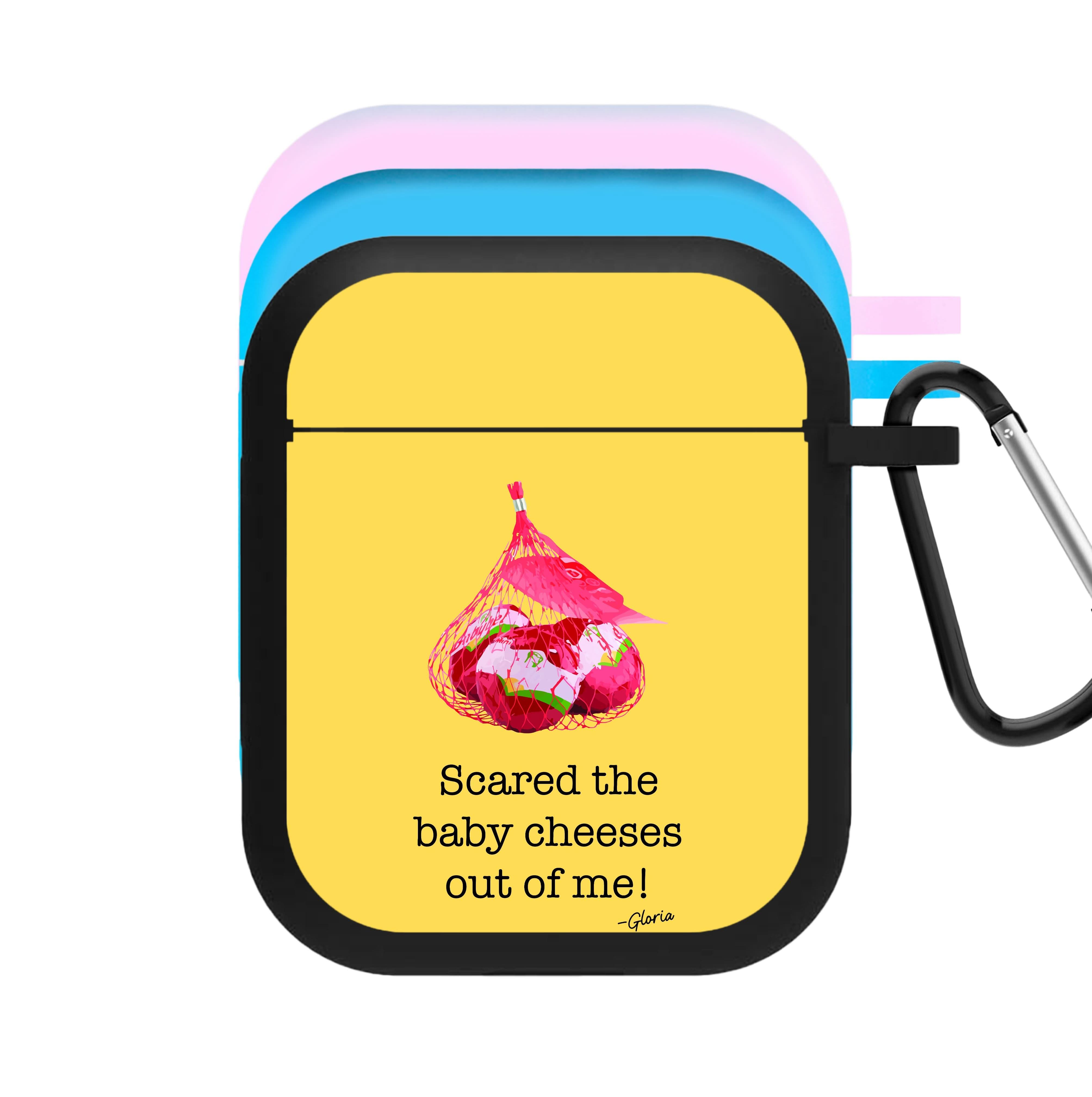 Scared The Baby Cheeses Out Of Me AirPods Case