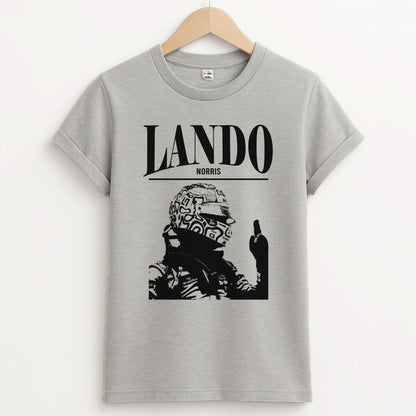 Lando Black And Green  Unisex Grey T-Shirt