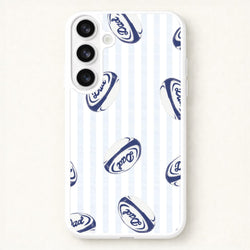 Dad Rugby Ball Pattern Galaxy S26 Case