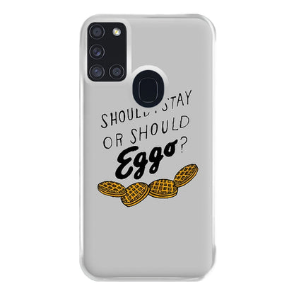 Should I Stay Or Should I Eggo Phone Case