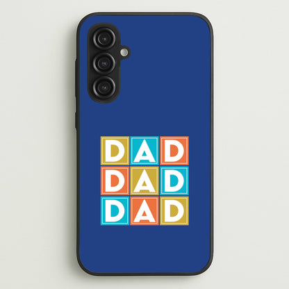 Dad Cubes Galaxy S23FE Case