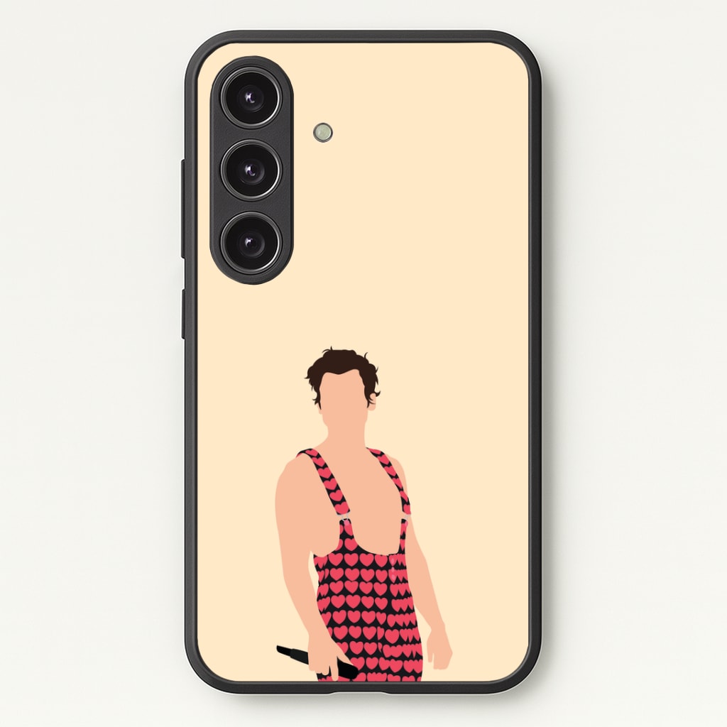 Harry Heart Jumpsuit Galaxy S25 Plus Case