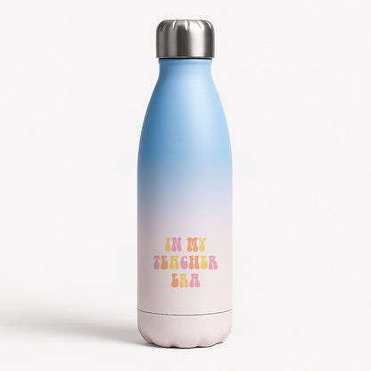 In My Teacher Era Blue Water Bottle