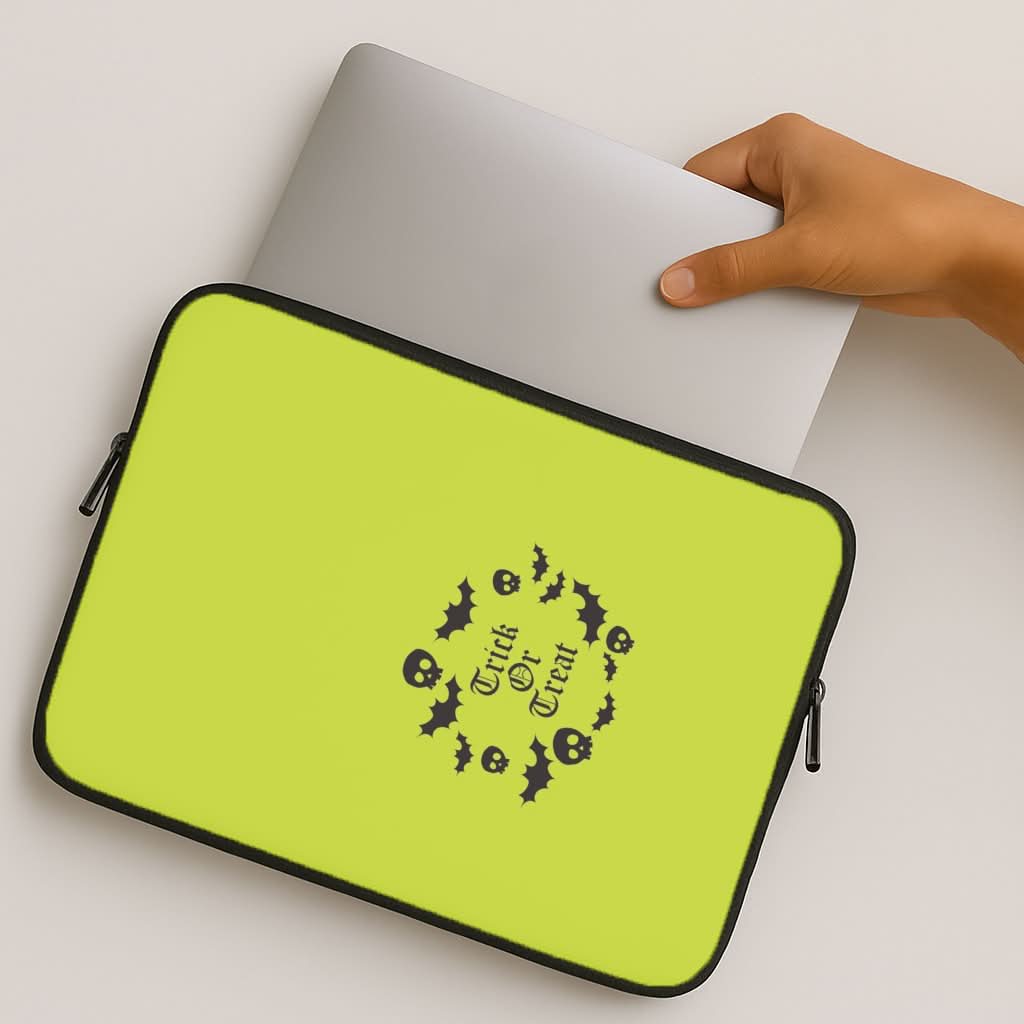 Trick Or Treat Wreath MacBook Cover