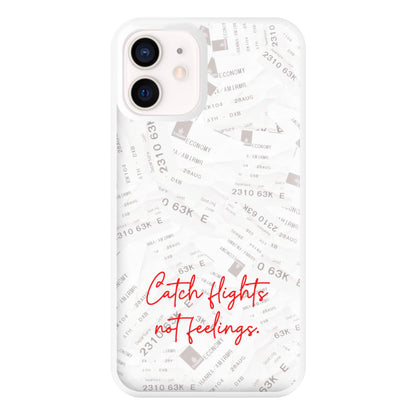Catch Flights Not Feelings Collage iPhone 12 Mini Case