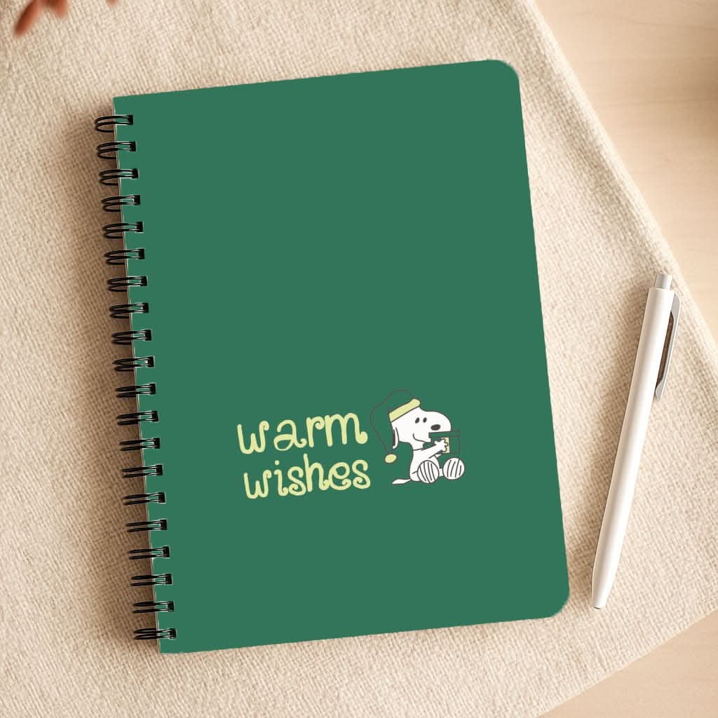 Cartoon Beagle Warm Wishes Notepad