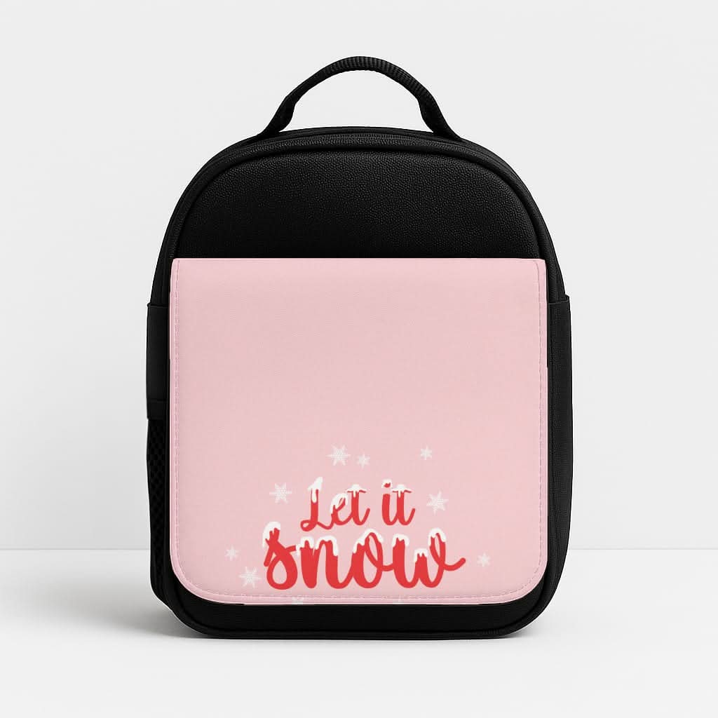 Let It Snow Snowflakes Lunchbox
