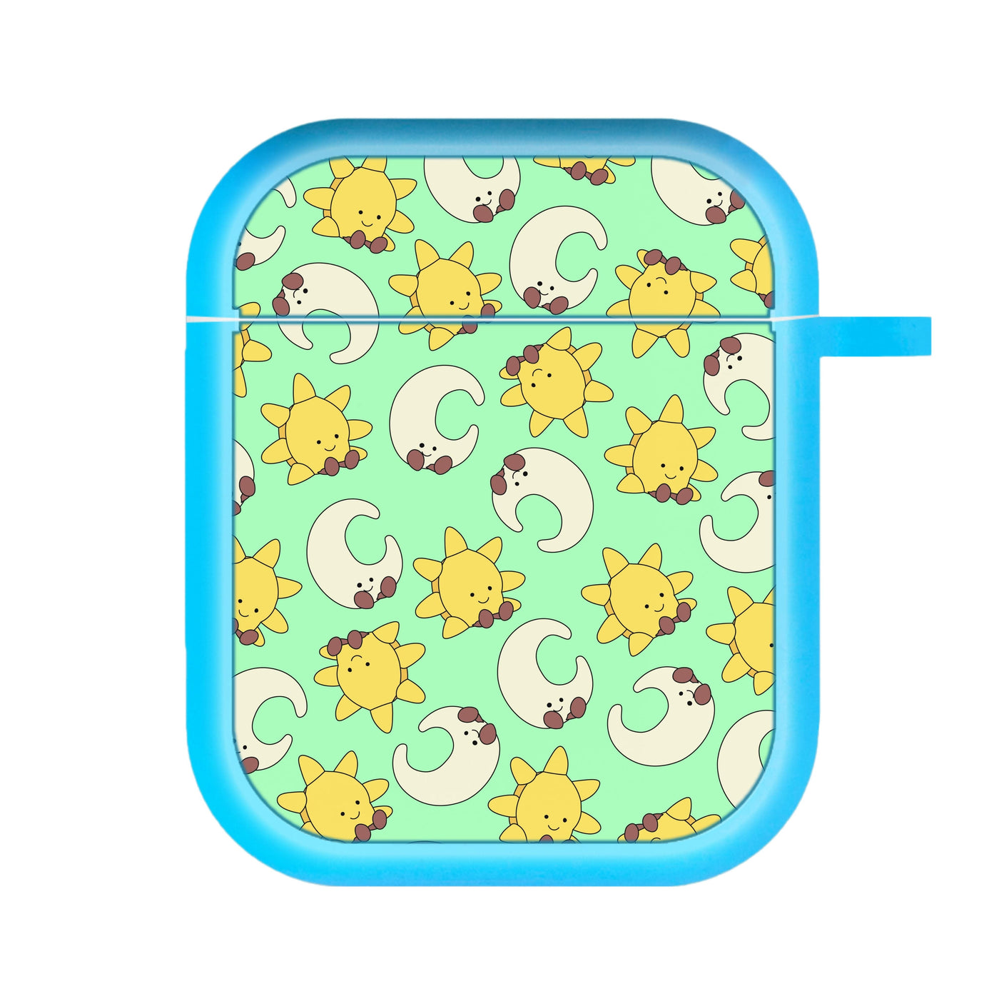 Stars And Moon Pattern - Plushy AirPods Case