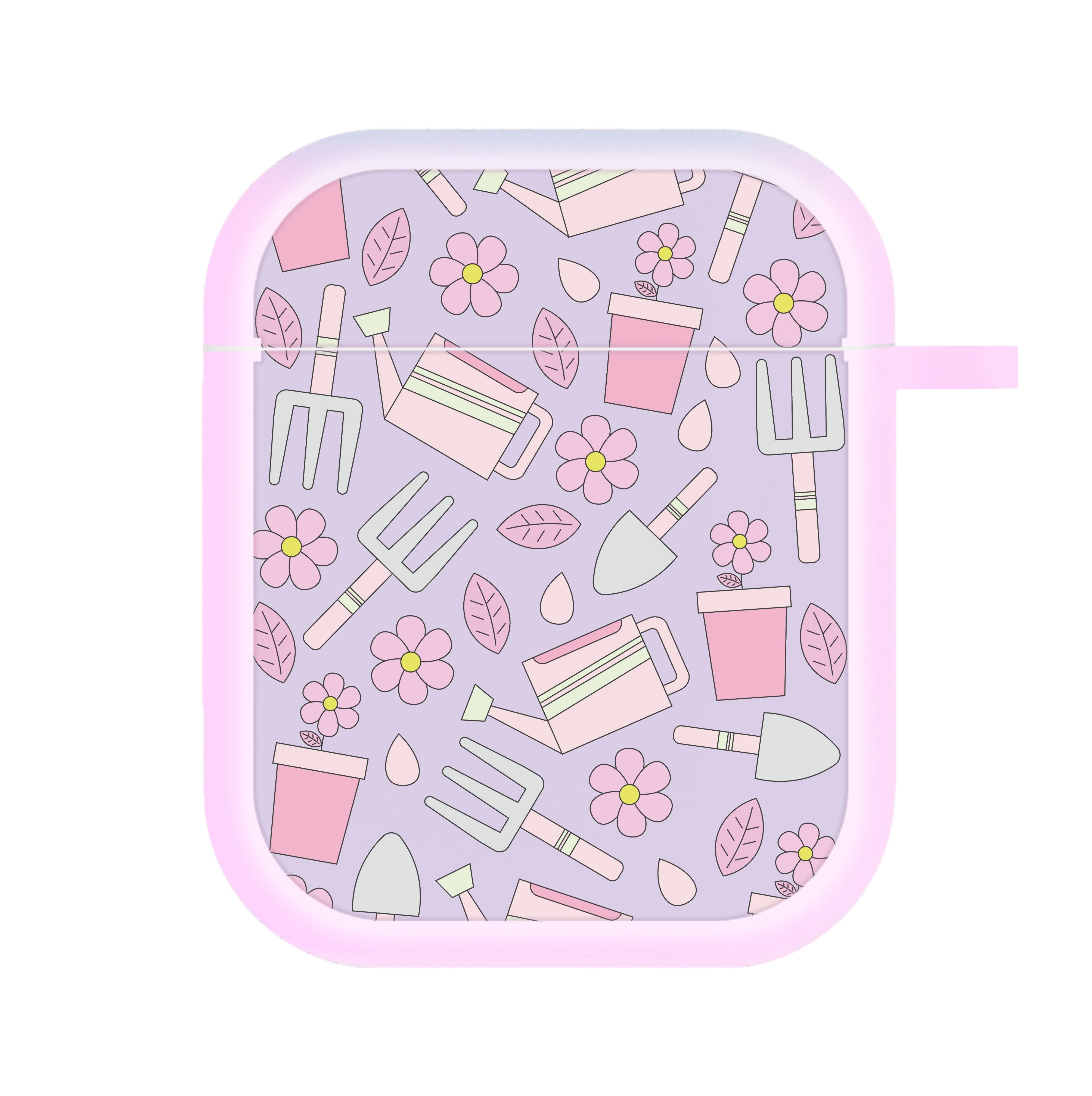 Gardening Tools - Spring Patterns AirPods Case