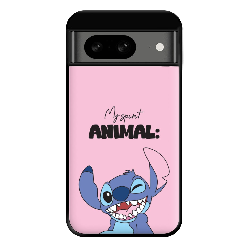 My Sprit Animal Blue Alien Google Pixel 8 Case