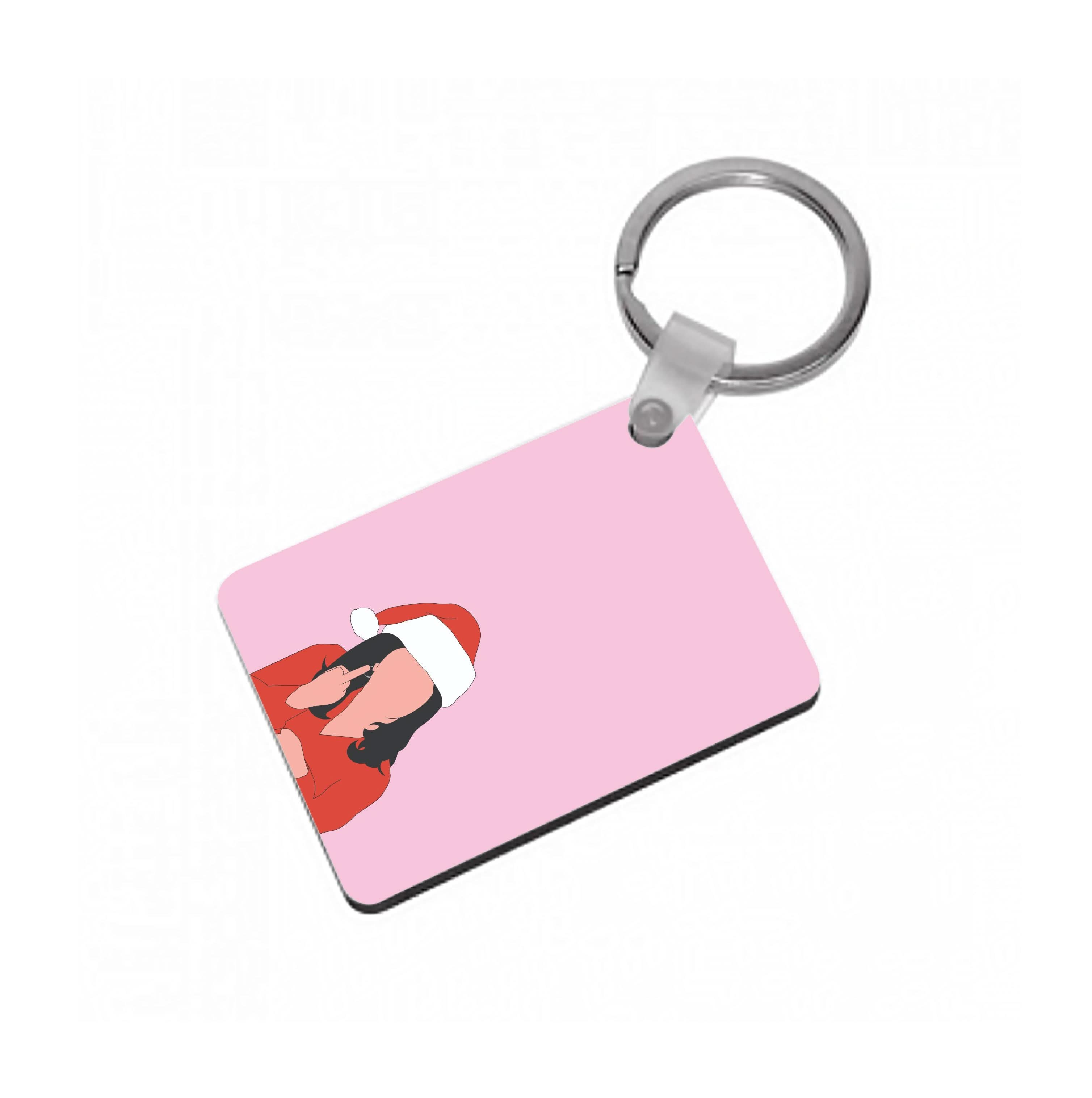 Middle Finger Keyring