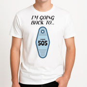 I'm Going Back To 505 Keyring T-Shirt 4