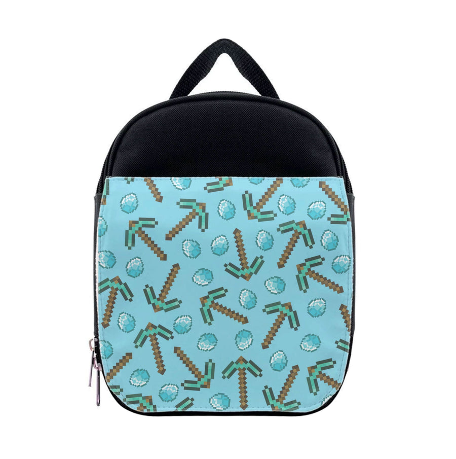 Diamond Axe Pattern Lunchbox