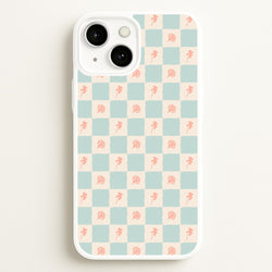 Patchwork Floral Pattern iPhone 13 Mini Case