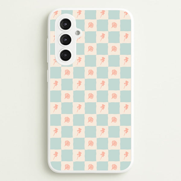 Patchwork Floral Pattern Galaxy S23FE Case