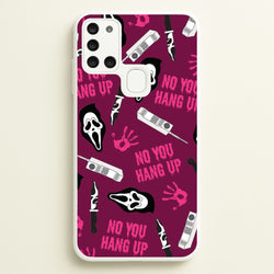 Scary Movie Props Patterm Galaxy A21s Case
