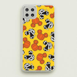 Pumpkin And Mummy Mouse Pattern Galaxy A12 Case