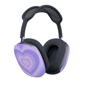 Purple - Colourful Hearts AirPods Max Case 2