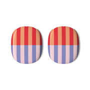Multicoloured Pinstripe Abstract Pattern AirPods Max Case 3