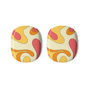 Pastel Waves Abstract Pattern AirPods Max Case 3