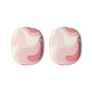 Pastel Pinks Abstract Pattern AirPods Max Case 3
