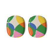 Colourful Abstract Shapes Pattern AirPods Max Case 3
