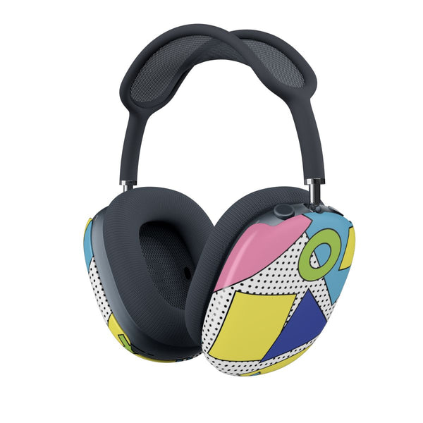 Geometric Abstract Shapes Pattern AirPods Max Case