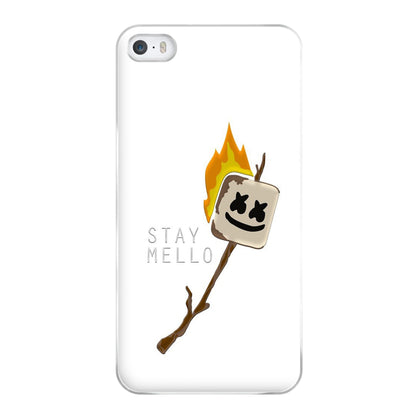 Stay Mello White Helmet DJw - White Helmet DJ Phone Case