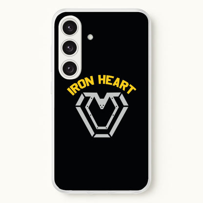 Metal Hero Heart Galaxy S25 Case
