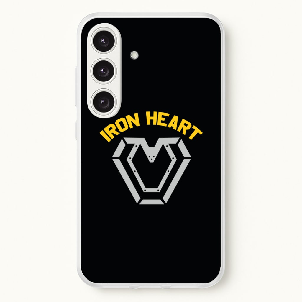Metal Hero Heart Galaxy S25 Plus Case