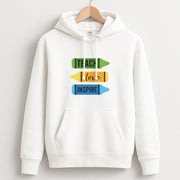 Teach, Love, Inspire Hoodie 1