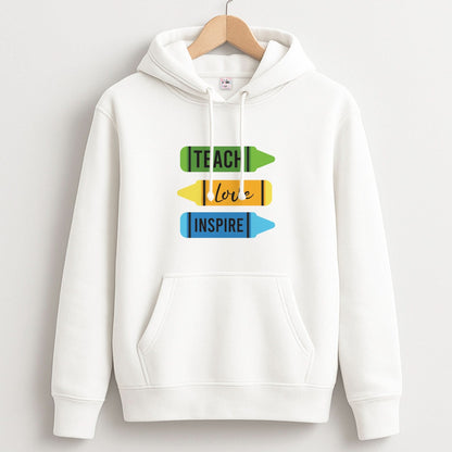 Teach, Love, Inspire Unisex Hoodie