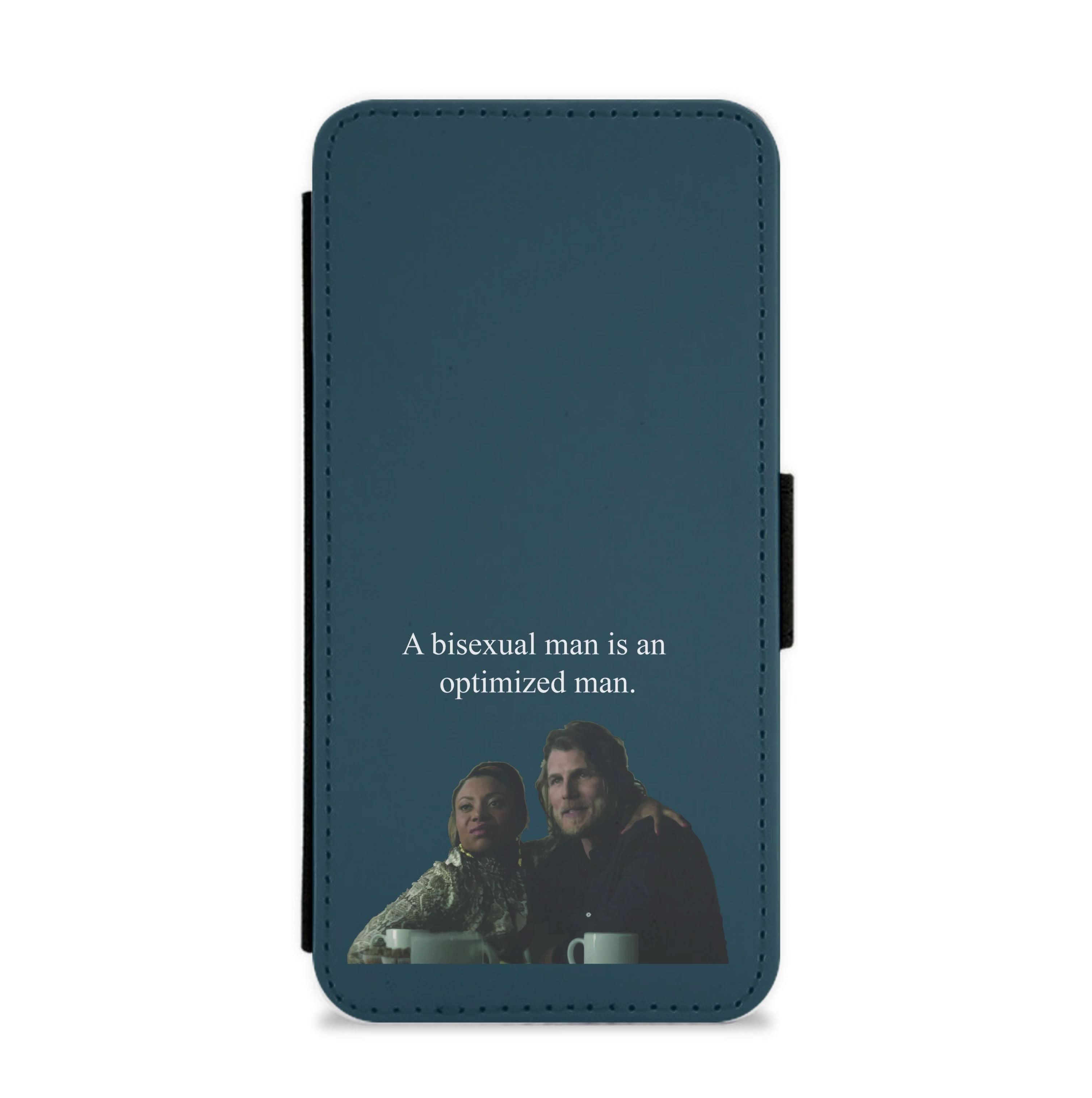 A Bisexual Man Flip / Wallet Phone Case