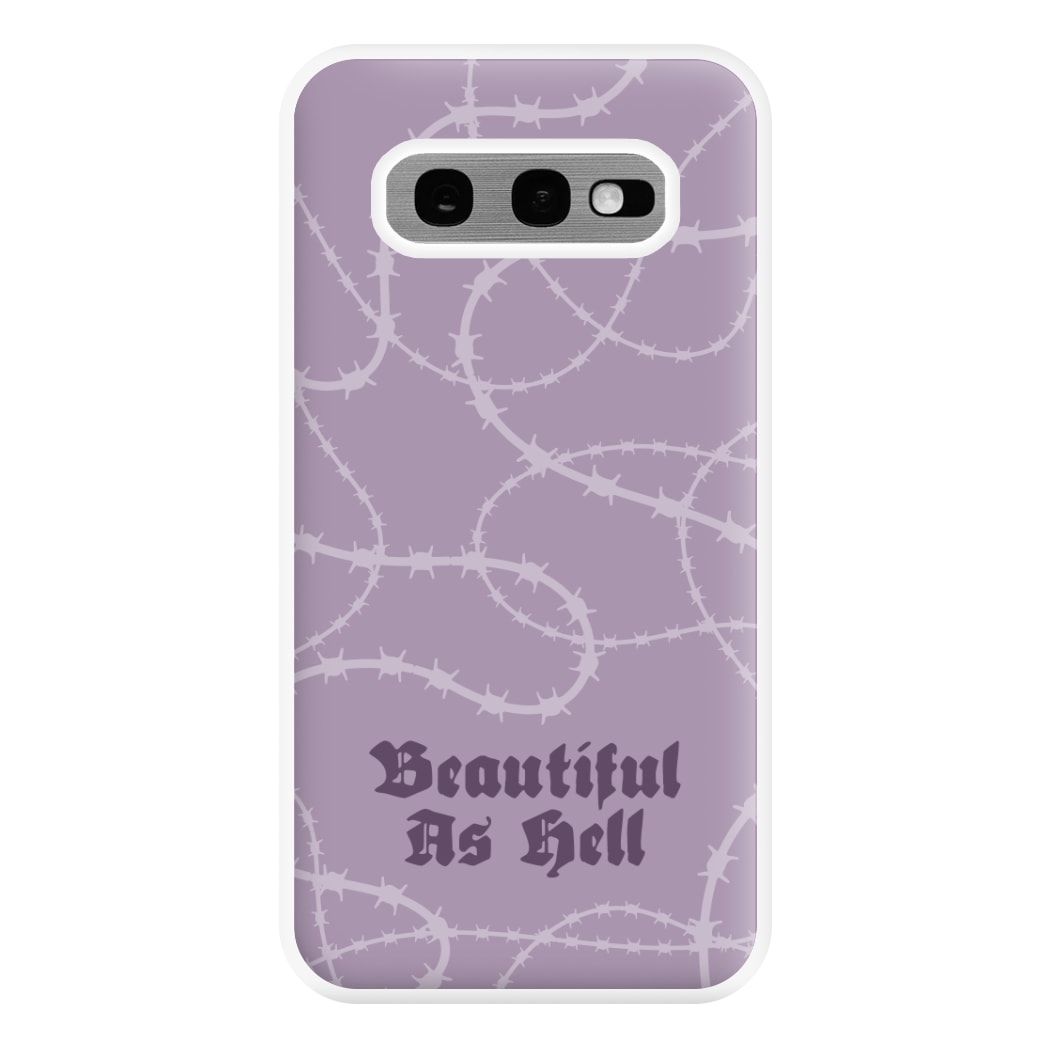 Beautiful As Hell Pattern Galaxy S10e Case