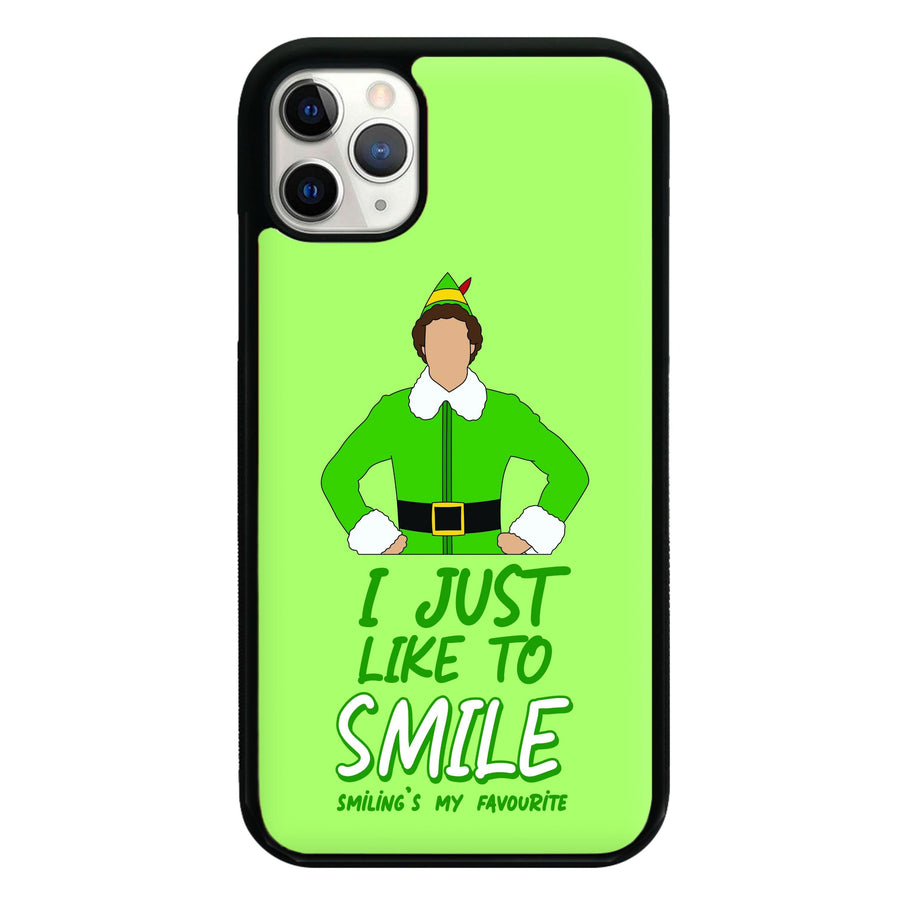 I Just Like To Smile Phone Case