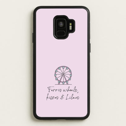 Ferris Wheels, Kisses & Lilacs Galaxy S9 Case