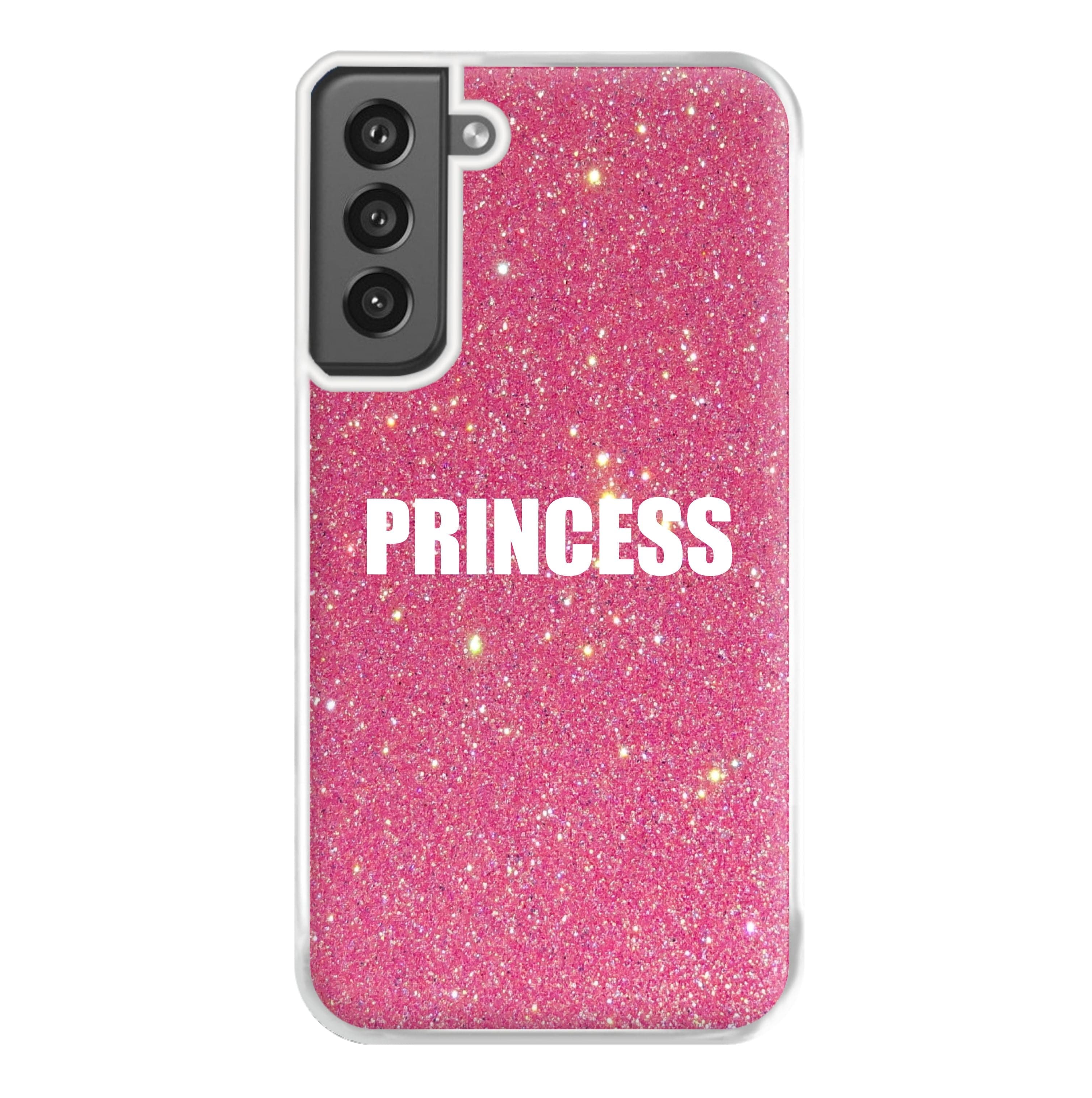 Glittery Pink Princess Phone Case