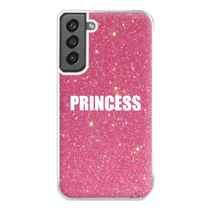 Glittery Pink Princess Phone Case