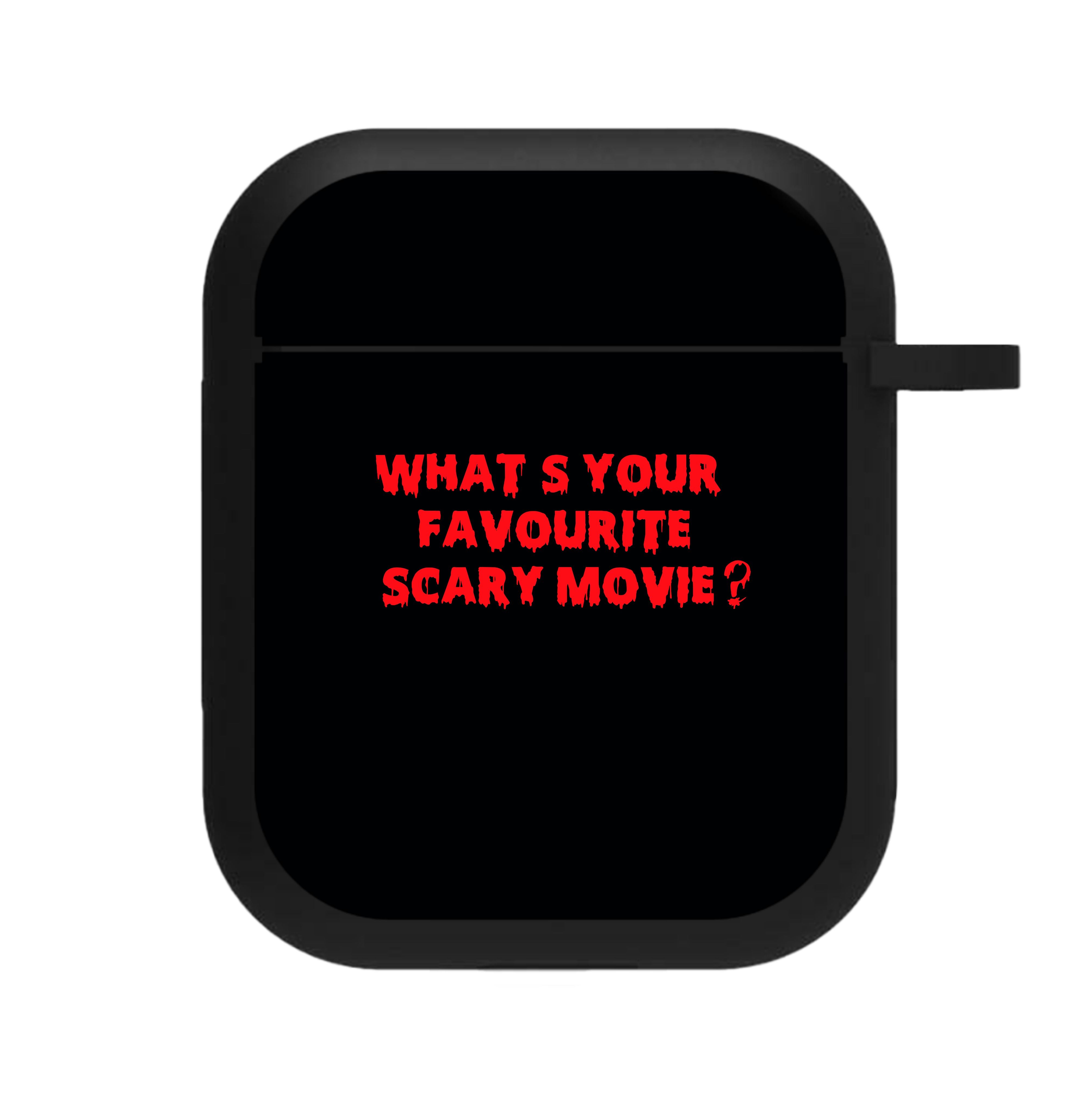 What's Your Favourite Scary Movie - Halloween AirPods Case