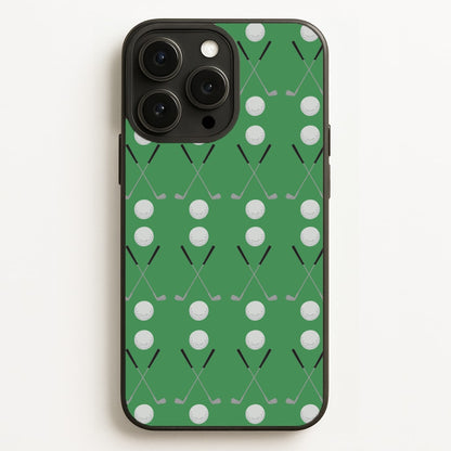 Golf clubs Phone Case for iPhone, Samsung Galaxy and Google Pixel