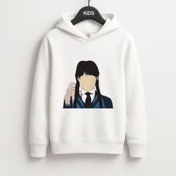 Wednesday And Thing Kids Hoodie