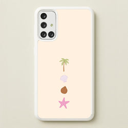 Seaside Stack Galaxy A71 Case