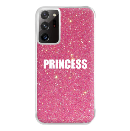 Glittery Pink Princess Phone Case