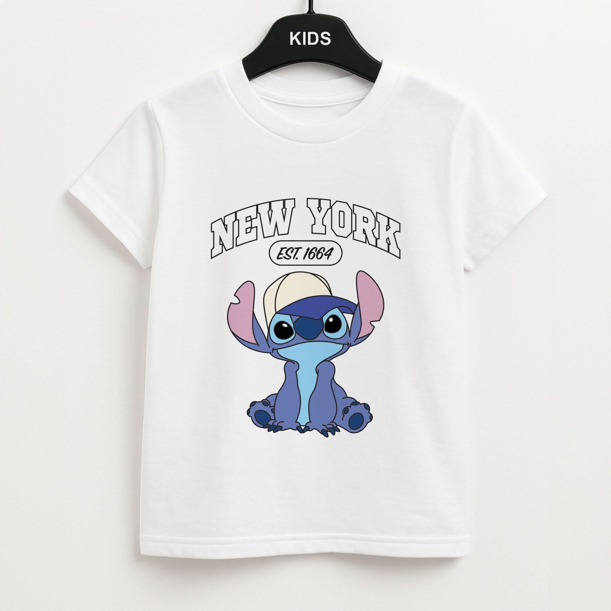 New York Blue Alien Kids T-Shirt