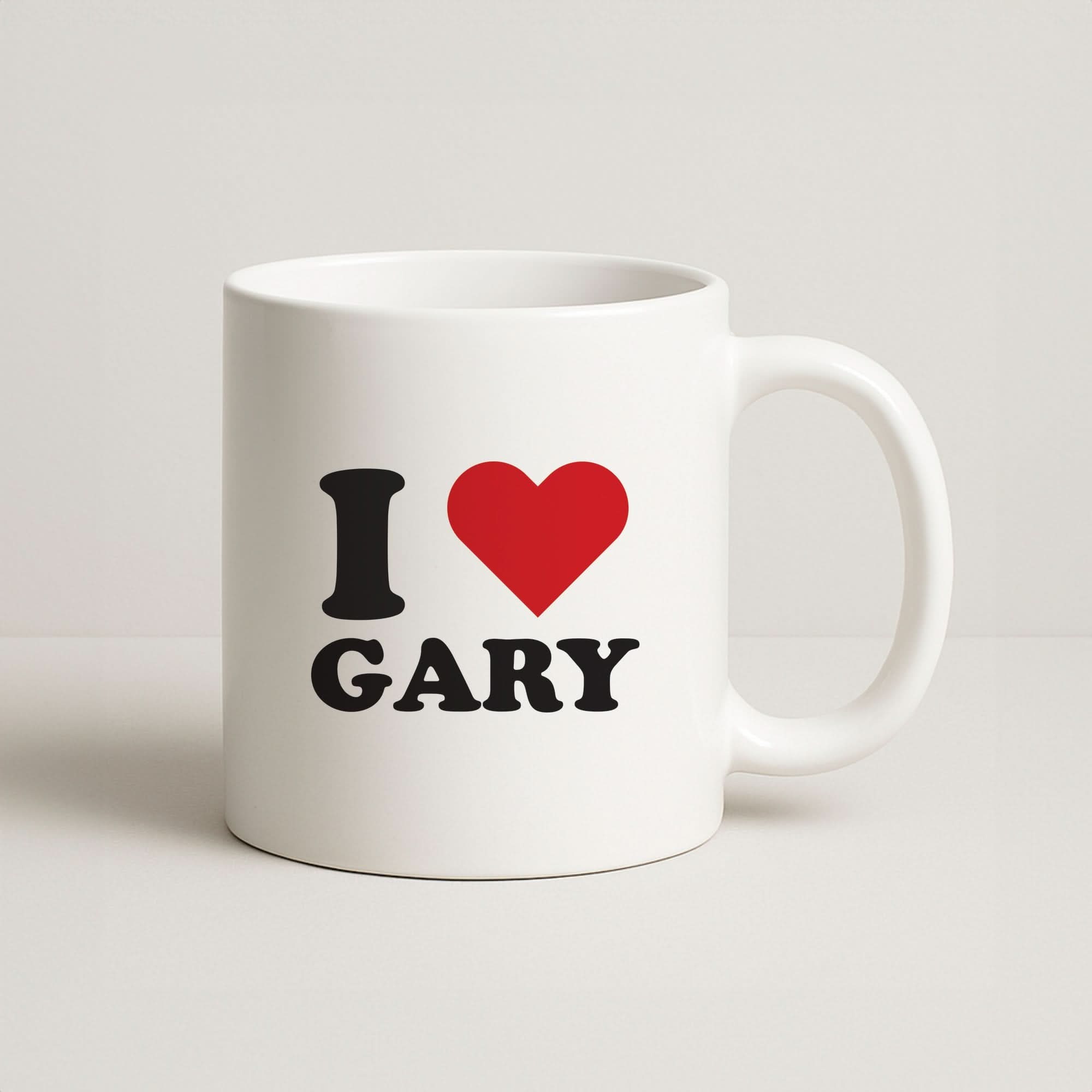 I Love Gary Coffee Mug