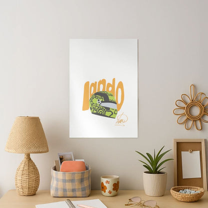 Abstract Lando Art Print