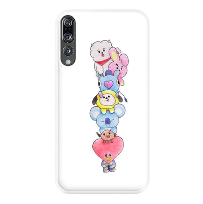 K-Pop Band BT21 Drawing Phone Case