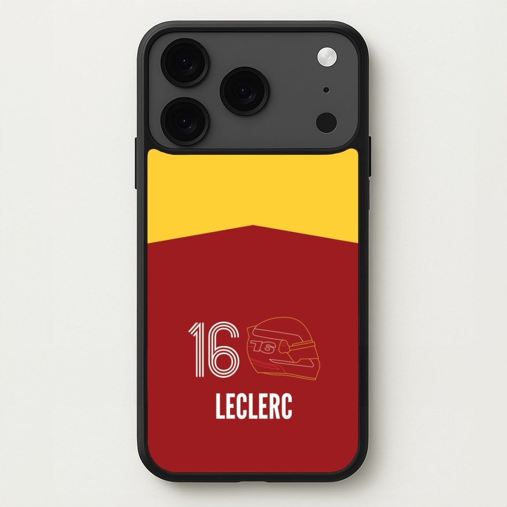 Leclerc Helmet 2026  iPhone 17 Pro Max Case