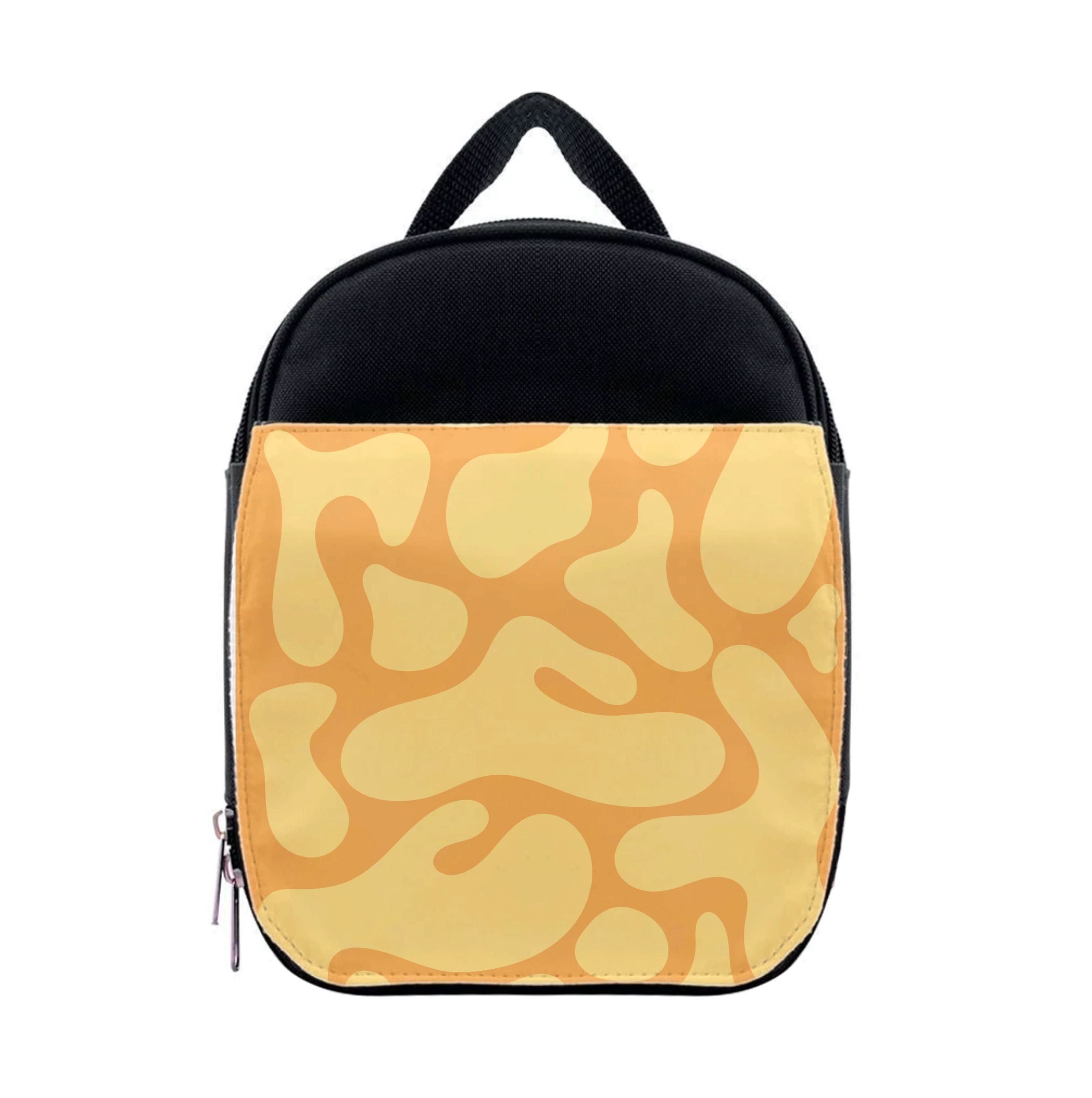 Yellow Blobs Abstract Pattern Lunchbox